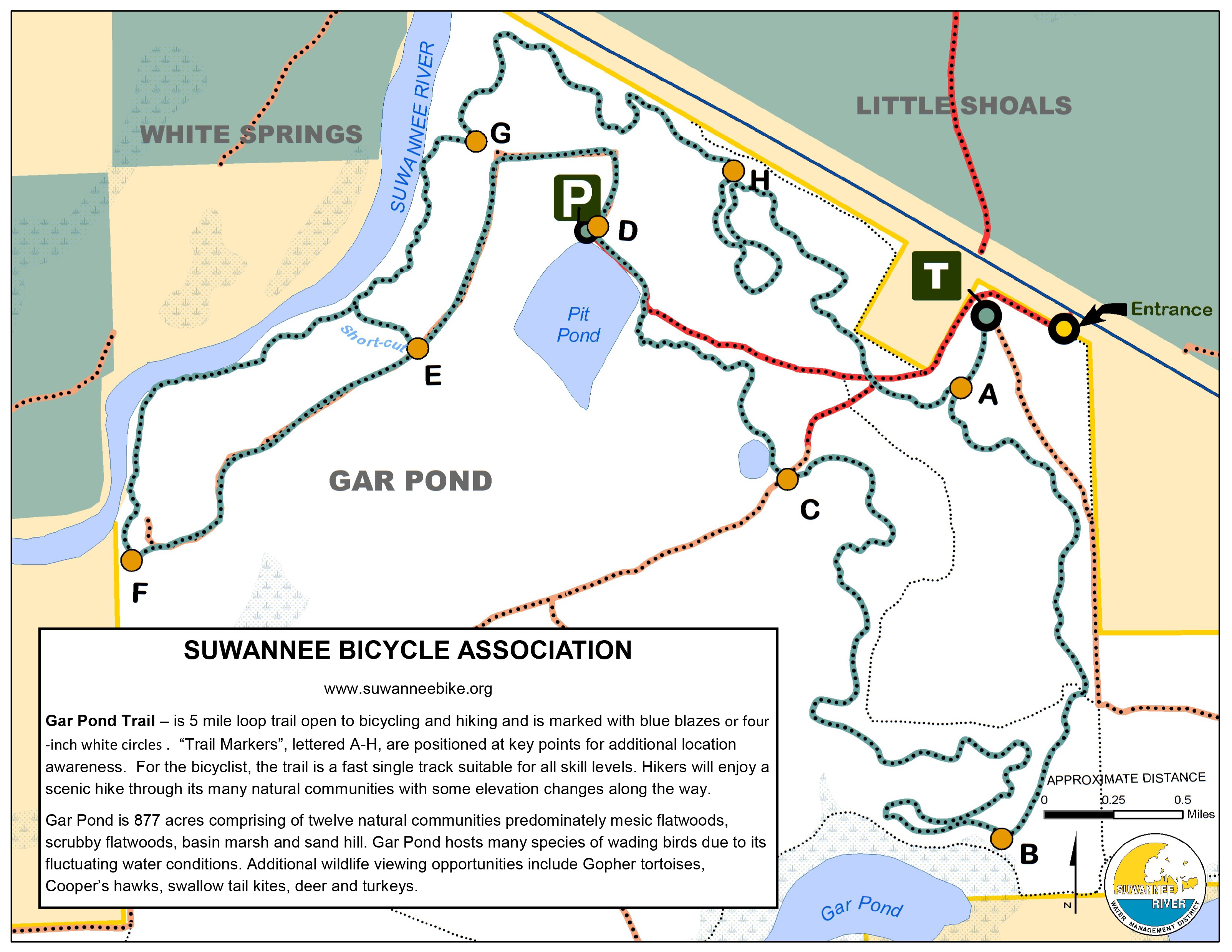 Gar Pond Map